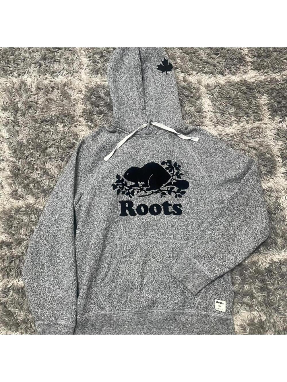 Roots Men's Grey Hoody